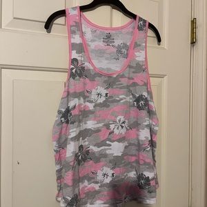 Pink Camouflage pajama top